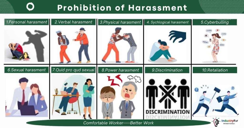 all common types of workplace harassment.